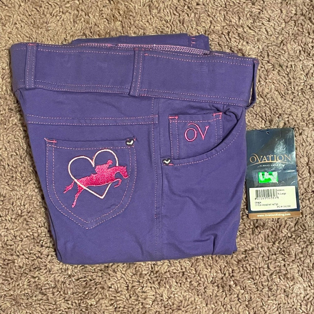 Kid’s Knee Patch Jumping Breeches
